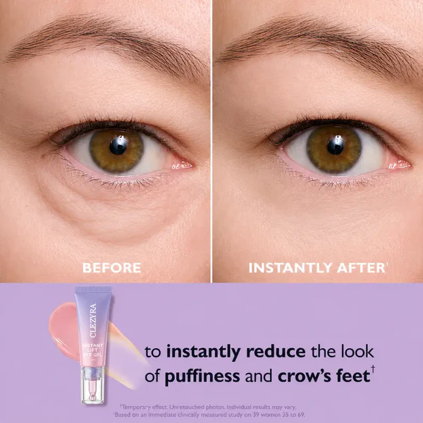 CLEZYRA Eye Bag Instant Eraser, Tightens, Firms, & Blurs Wrinkles
