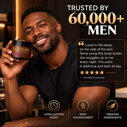 Cologne Scented Body Butter