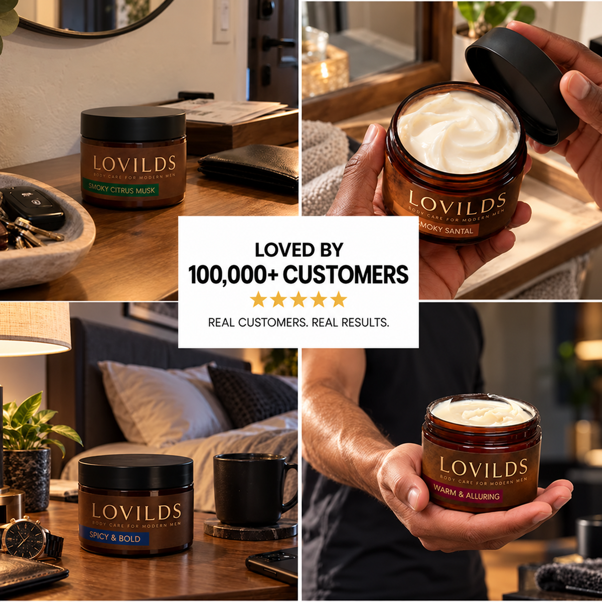 Cologne Scented Body Butter