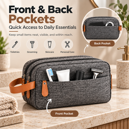 Travel Smarter with the Men’s Wash Bag Built for Every Trip