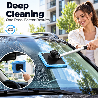 Dual Magnetic Car Windshield Cleaner | Streak-Free Auto Glass Cleaning Kit⭐