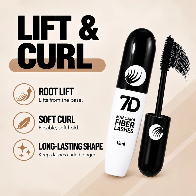 LOVILDS Silk Fiber Black Lengthening Mascara - Adult Beauty Makeup✨