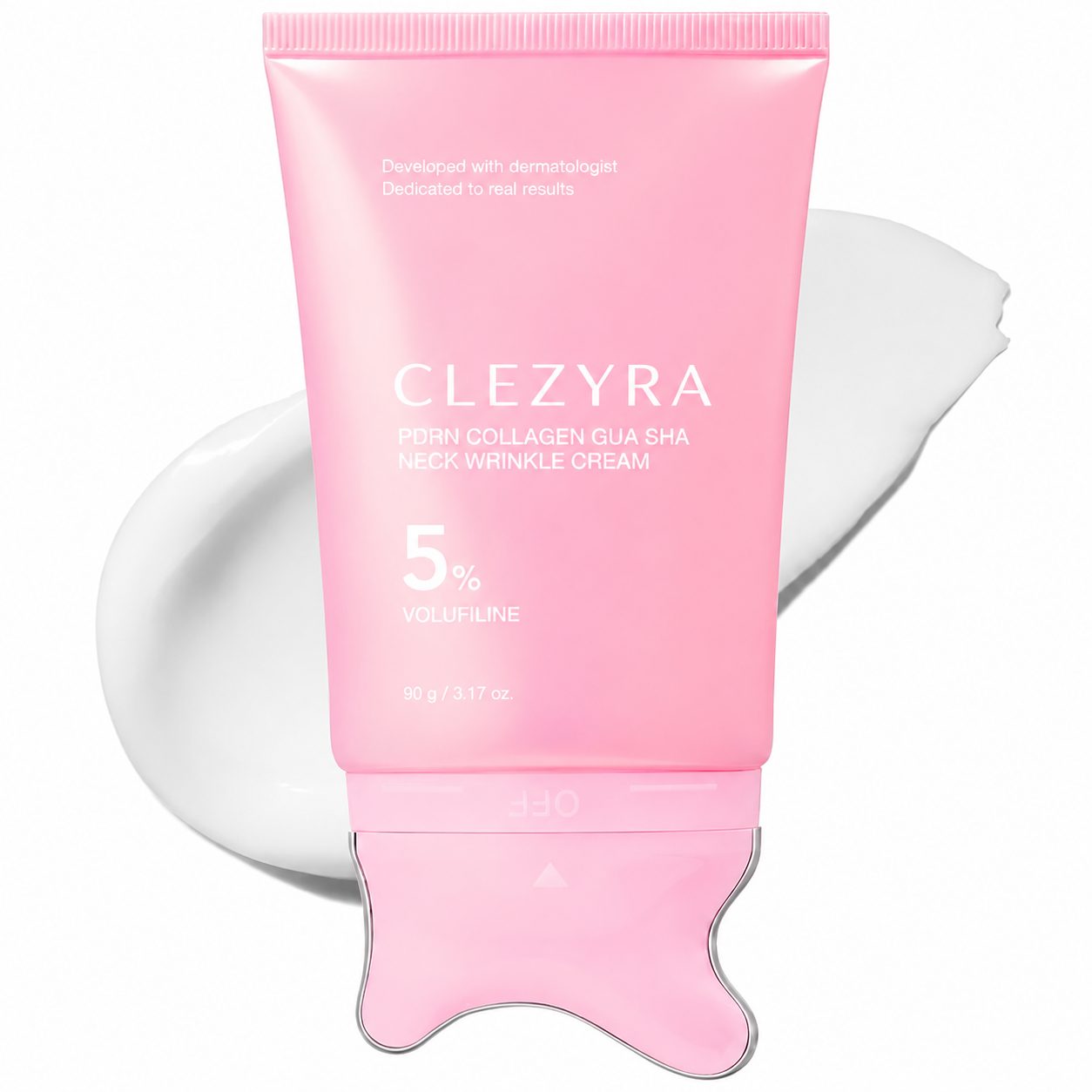 CLEZYRA® PDRN Collagen Gua Sha Neck Wrinkle Cream