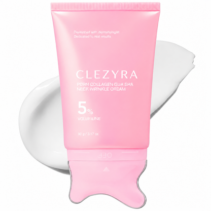 CLEZYRA® PDRN Collagen Gua Sha Neck Wrinkle Cream