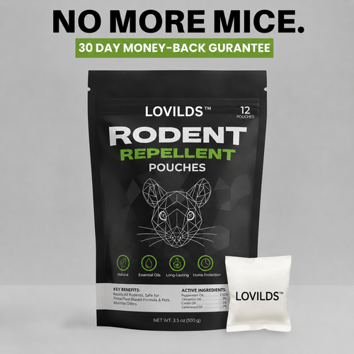 LOVILDS™ Natural Rodent Repellent Pouches