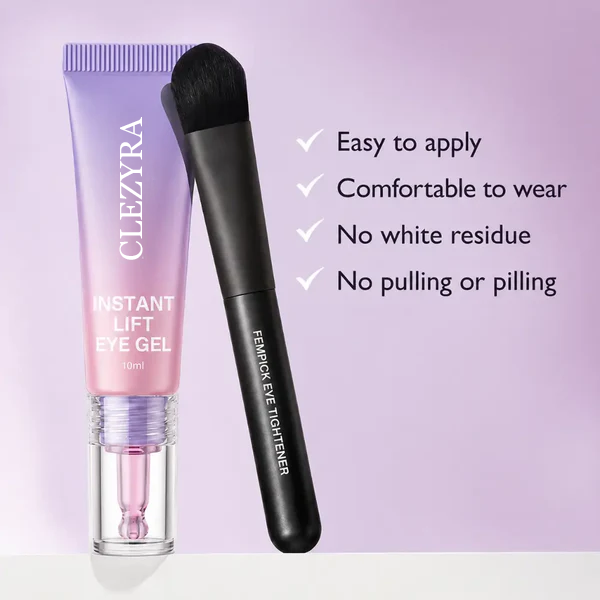 CLEZYRA Eye Bag Instant Eraser, Tightens, Firms, & Blurs Wrinkles