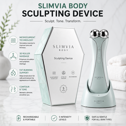 MicroSculpt 3D Microcurrent Body Sculptor – Targeted Fat Burning & Skin Tightening Device