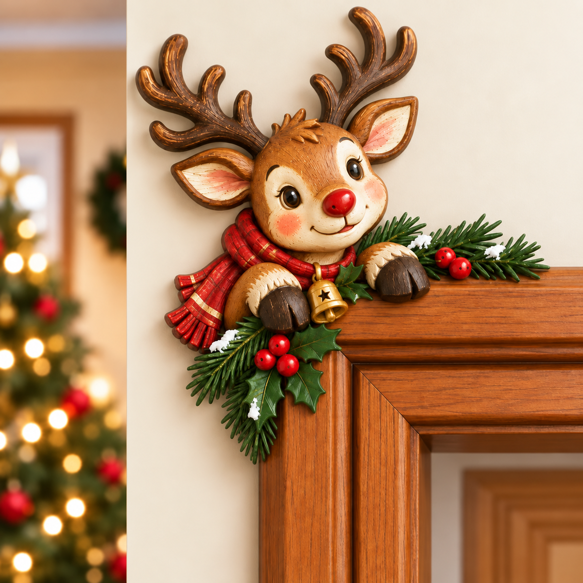 Weihnachtliche Türrahmen — Christmas door frames