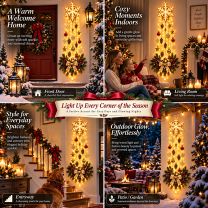 ✨Last Day 50% OFF✨✝️Lighted HearthGlow Star Christmas Wall & Porch Decor