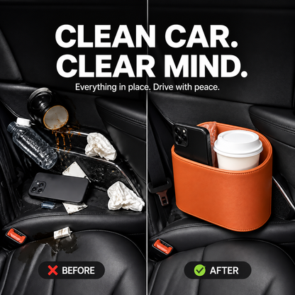 🥳2026 HOT SALE🥳💞50K+ SOLD!🚗🧺 50% OFF! Leather Car Door Cup Holder – Wide‑mouth opening, easy reach for drinks & phone. Clip‑on secure fit. PU leather, tough & stylish. 🛡️✨