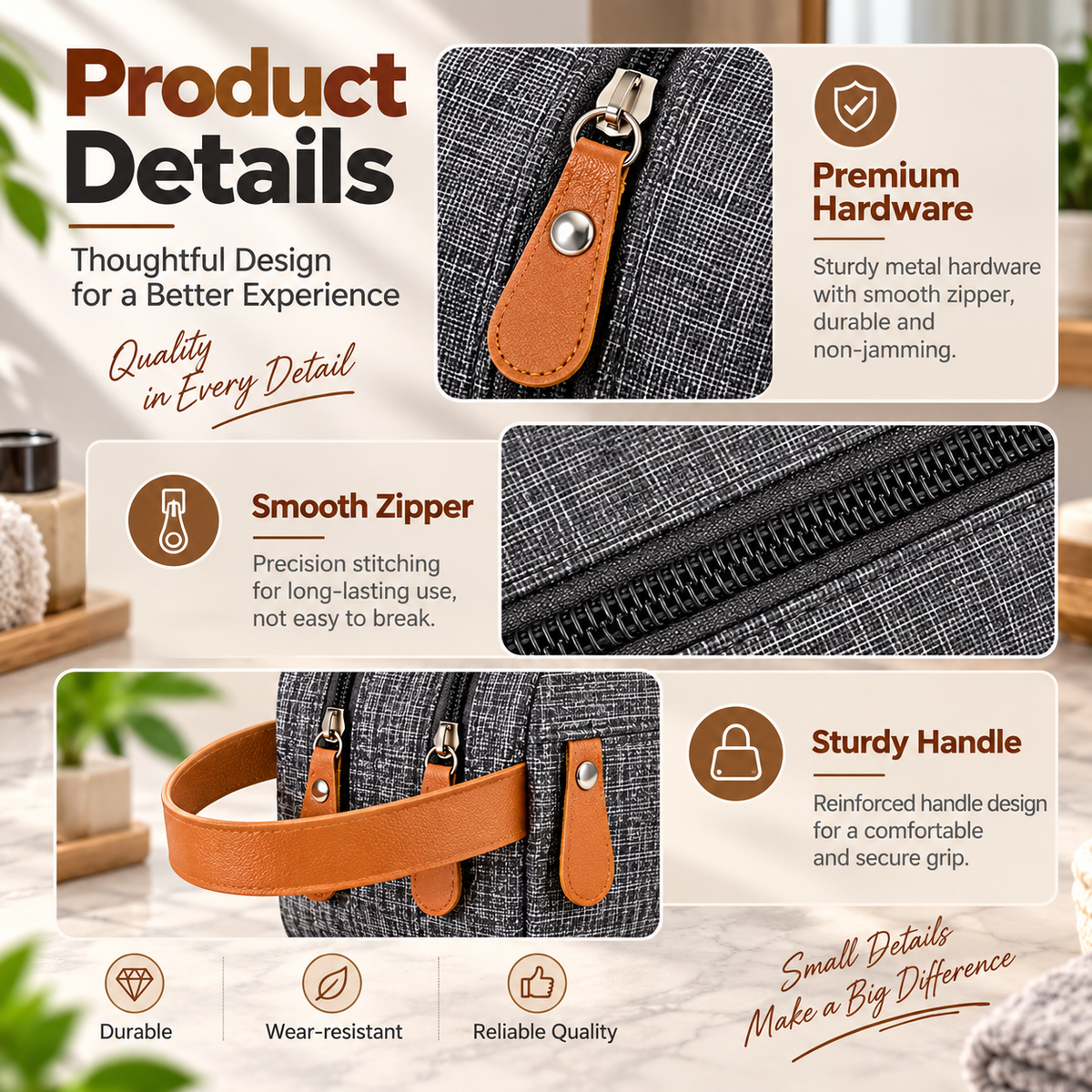 Travel Smarter with the Men’s Wash Bag Built for Every Trip