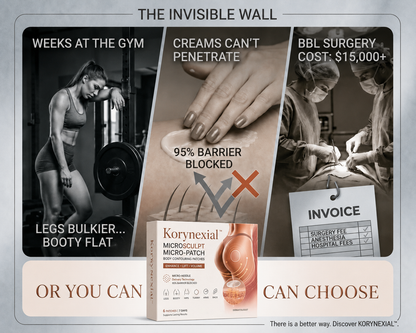 Korynexial™ CurveSculpt Micro-Patch ✦ Sculpt • Firm • Smooth Lower Body Curves ✦ Micro-Needle Infusion System