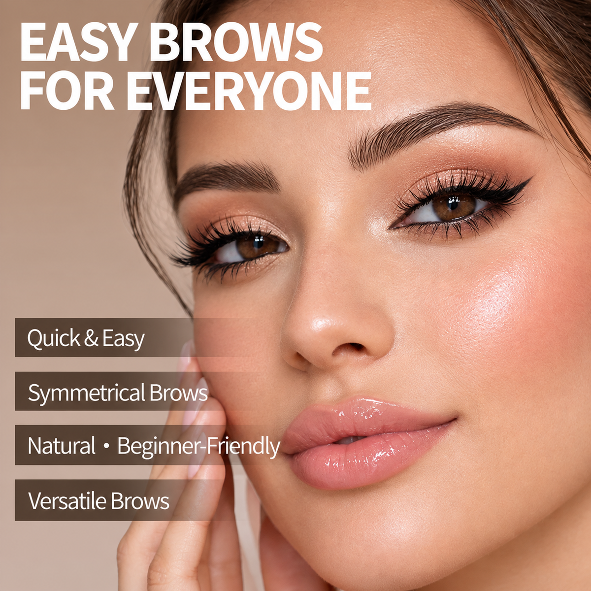 🔥 LAST DAY: BUY 1 GET 1 FREE 🌸 2-Color Waterproof Brow Stamp Kit for Quick, Natural-Looking Brows