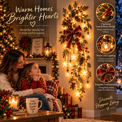 ✨Last Day 50% OFF✨✝️Lighted HearthGlow Star Christmas Wall & Porch Decor