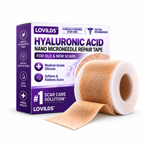✅LOVILDS® Hyaluronic Acid Nano Microneedle Repair Tape🗽⭐