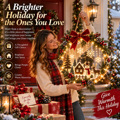 ✨Last Day 50% OFF✨✝️Lighted HearthGlow Star Christmas Wall & Porch Decor