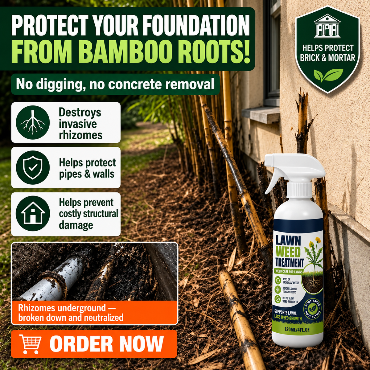 🔥 50% OFF 🌿 Weed Stop – Effective against weeds & regrowth | For gardens, paths and yards ⚡