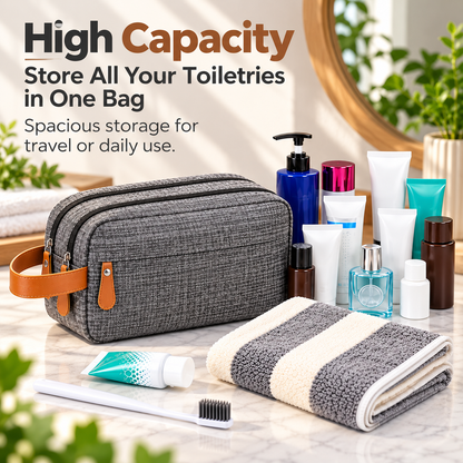 Travel Smarter with the Men’s Wash Bag Built for Every Trip