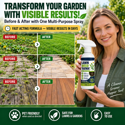 🔥 50% OFF 🌿 Weed Stop – Effective against weeds & regrowth | For gardens, paths and yards ⚡