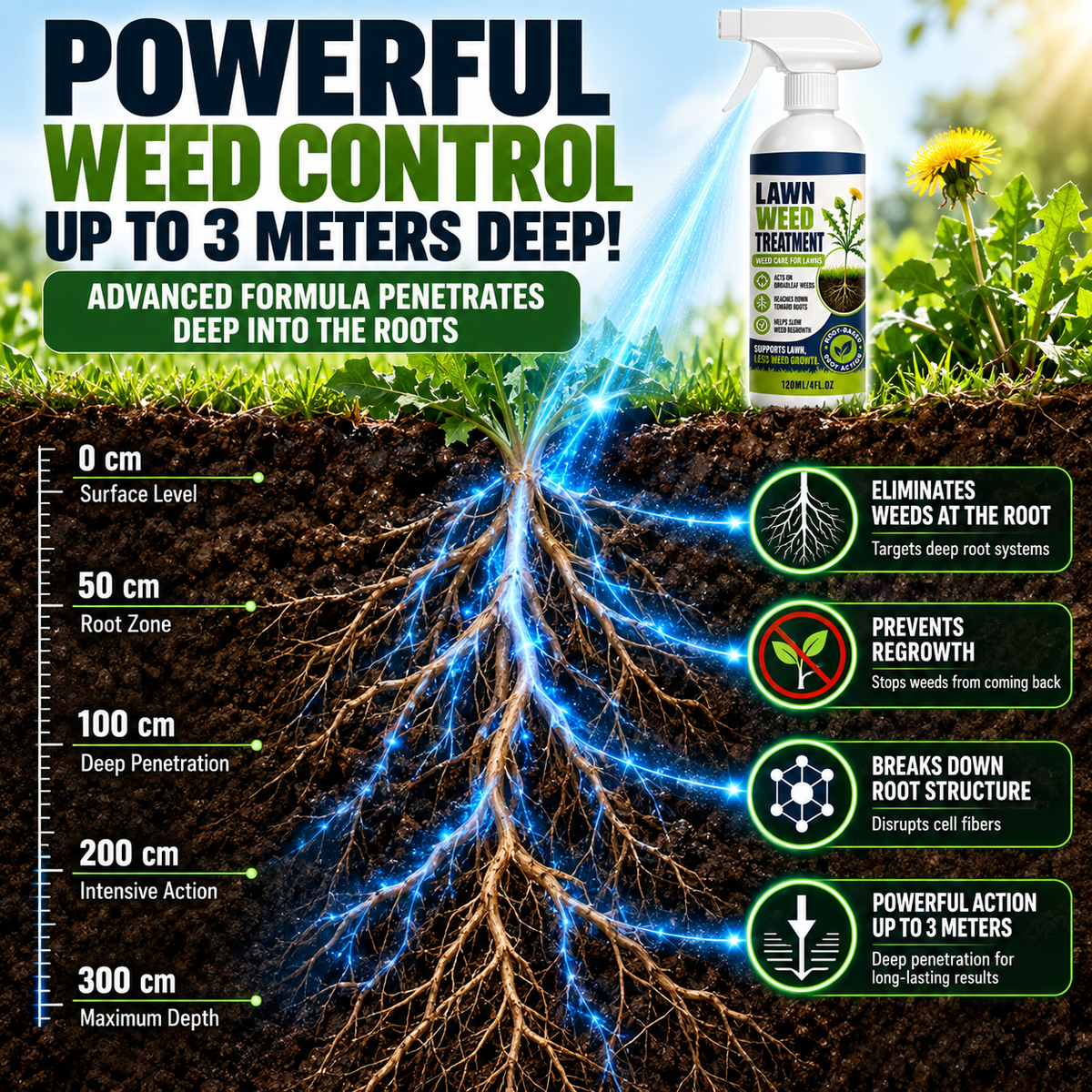 🔥 50% OFF 🌿 Weed Stop – Effective against weeds & regrowth | For gardens, paths and yards ⚡