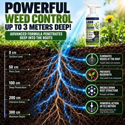 🔥 50% OFF 🌿 Weed Stop – Effective against weeds & regrowth | For gardens, paths and yards ⚡