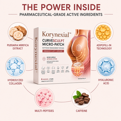 Korynexial™ CurveSculpt Micro-Patch ✦ Sculpt • Firm • Smooth Lower Body Curves ✦ Micro-Needle Infusion System