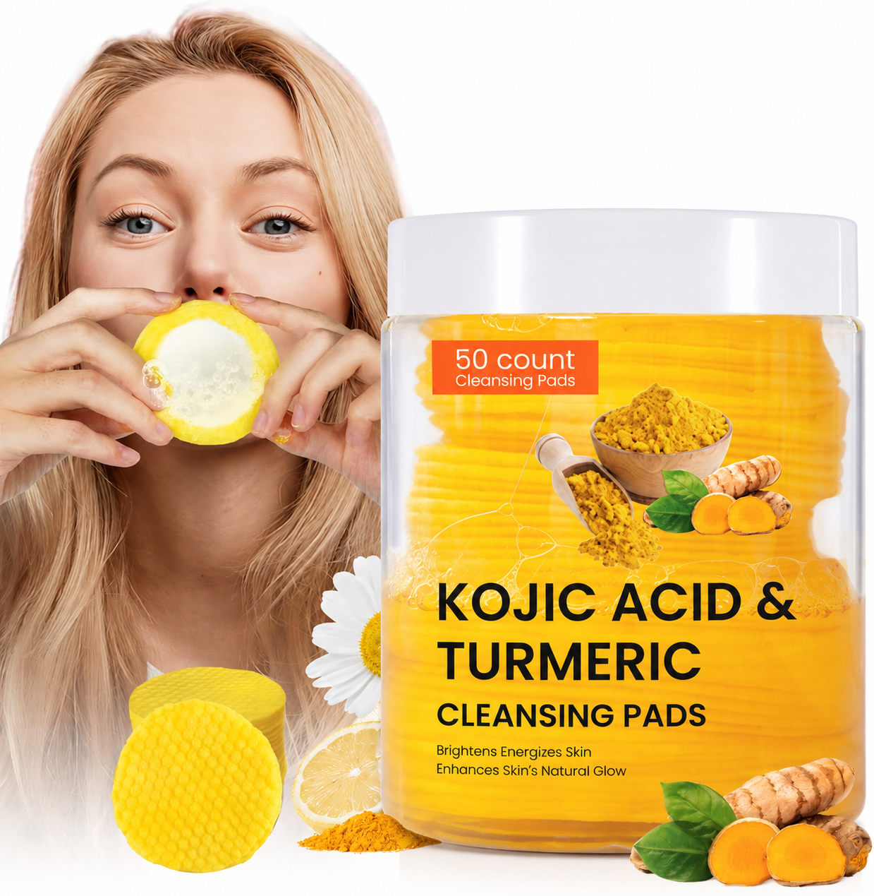 TAILEDEN Turmeric Acid Cleaning Pads