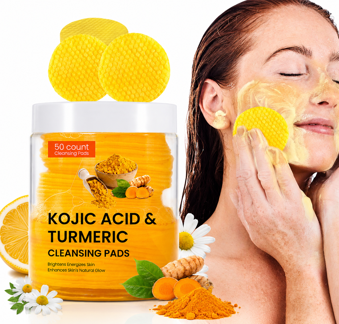 TAILEDEN Turmeric Acid Cleaning Pads