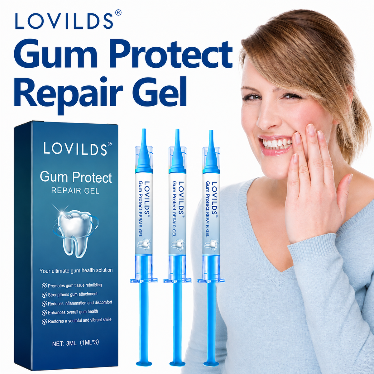 Targeted Gum Care Gel – Precision Oral Soothing, Defense & Breath Refresh