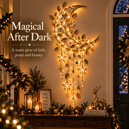 ✨Last Day 50% OFF✨✝️Lighted HearthGlow Star Christmas Wall & Porch Decor