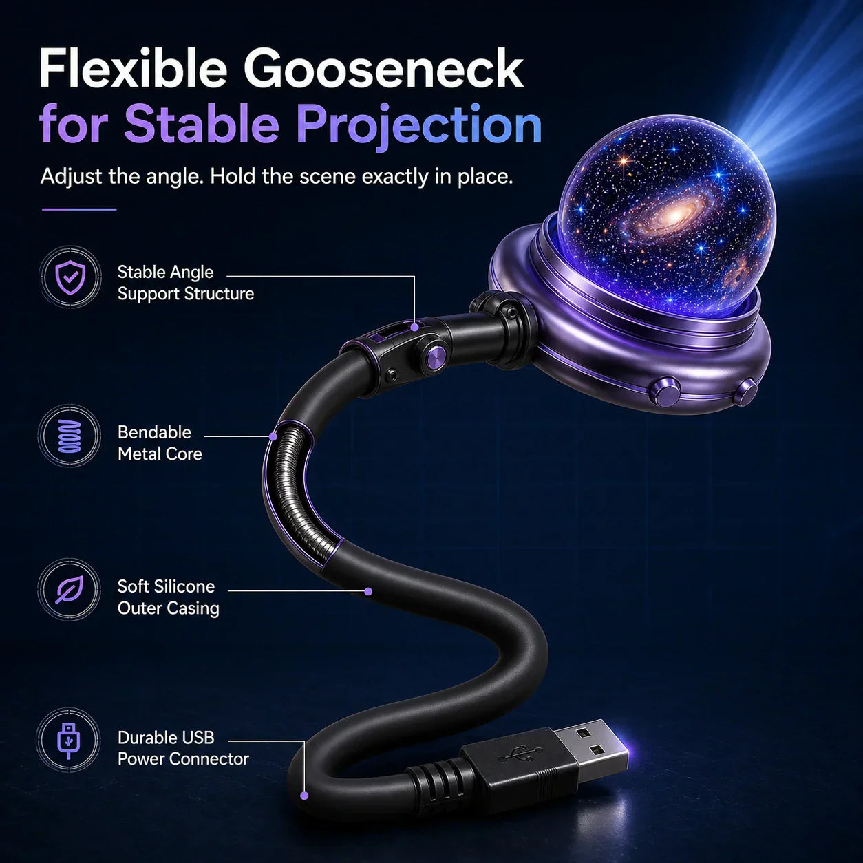 🌌🔮Clearmade® Night Light Projector 🧸