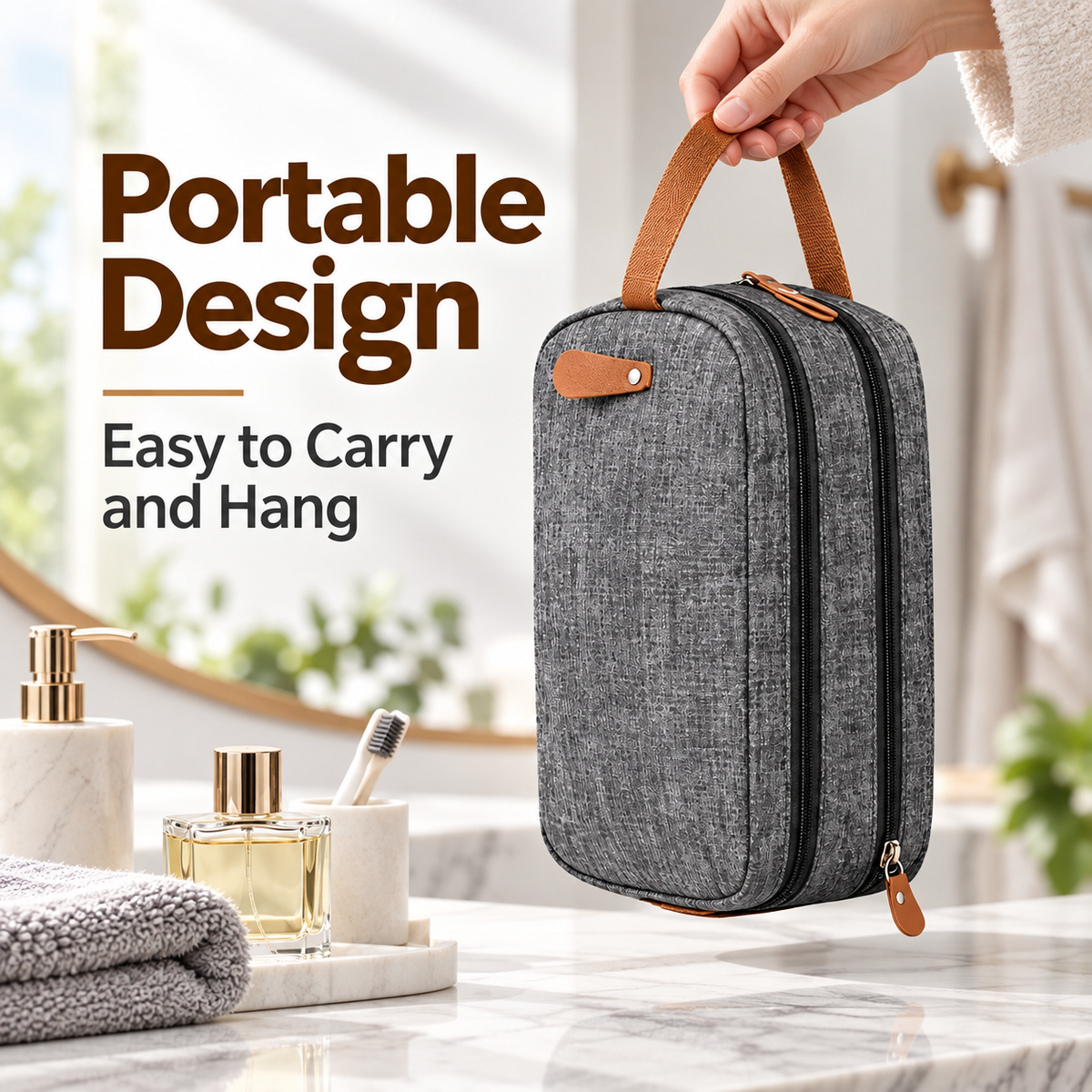 Travel Smarter with the Men’s Wash Bag Built for Every Trip