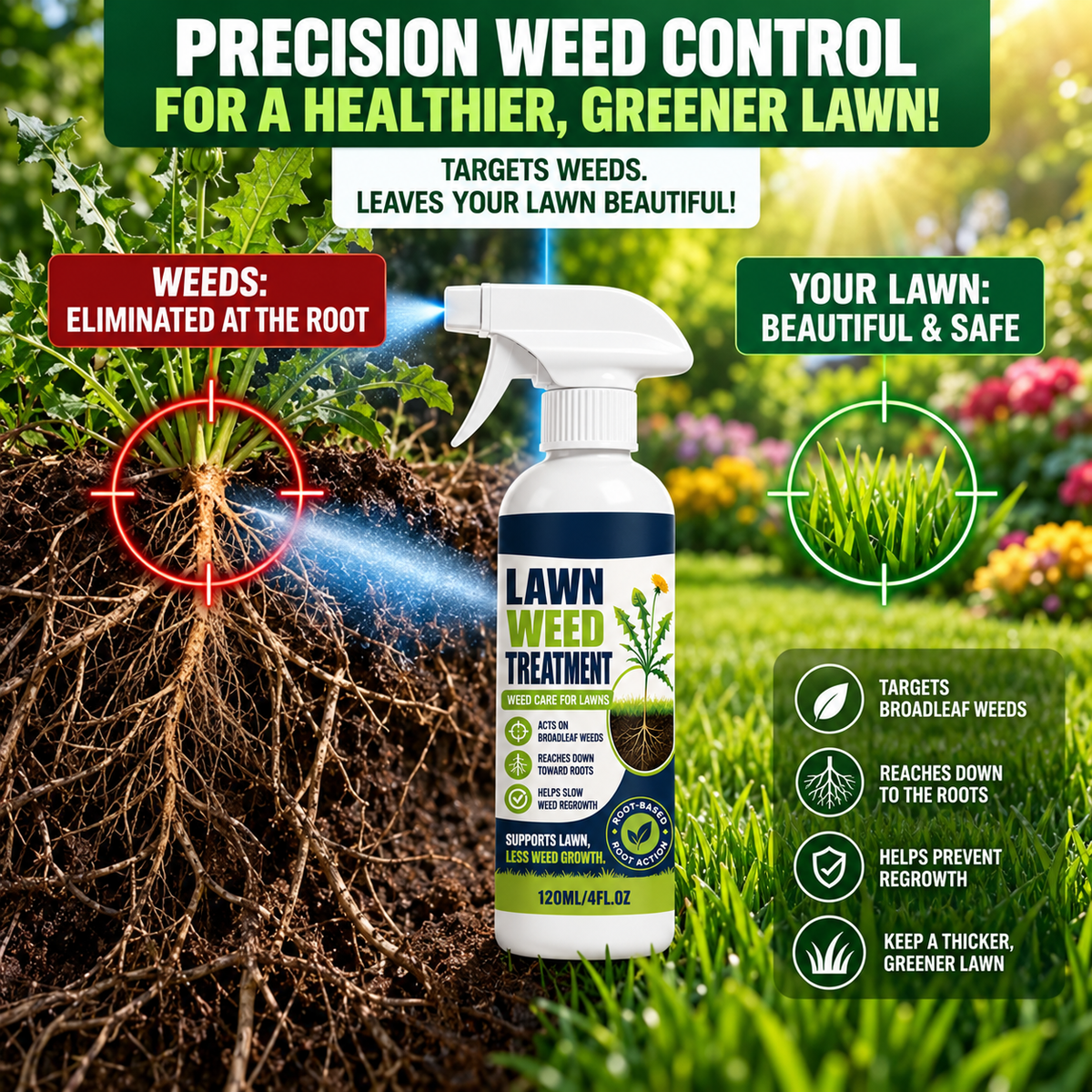 🔥 50% OFF 🌿 Weed Stop – Effective against weeds & regrowth | For gardens, paths and yards ⚡