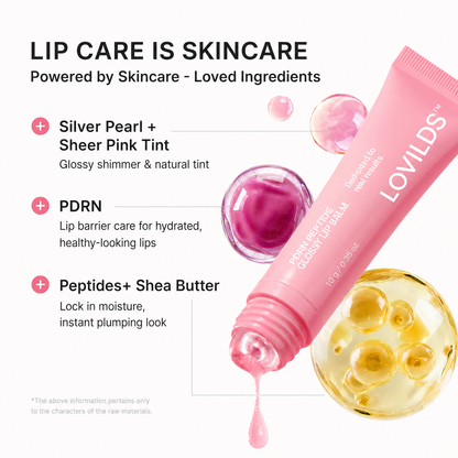 PDRN Peptide Plumping Glossy Lip Balm