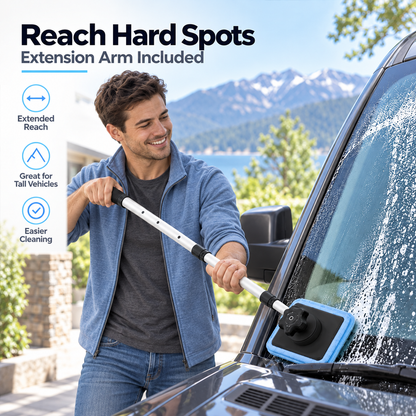 Dual Magnetic Car Windshield Cleaner | Streak-Free Auto Glass Cleaning Kit⭐