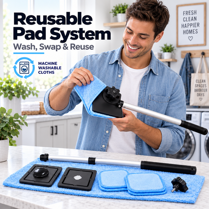 Dual Magnetic Car Windshield Cleaner | Streak-Free Auto Glass Cleaning Kit⭐