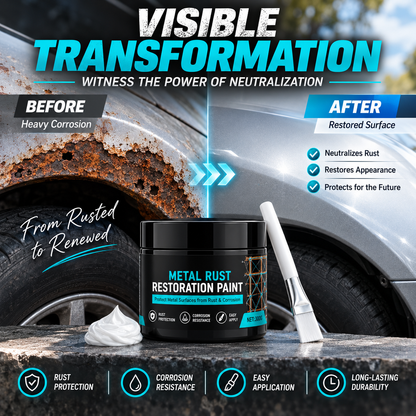 🥳2026 HOT SALE🥳💞50K+ SOLD!🔧🏠 Metal Rust Protection Black Repair Paste – Restores rusty gates, railings & tools. Forms protective coating – no need to replace! 🛡️✨🔥