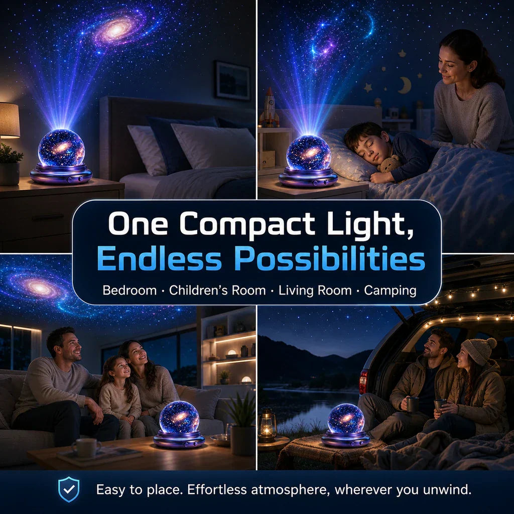 🌌🔮Clearmade® Night Light Projector 🧸